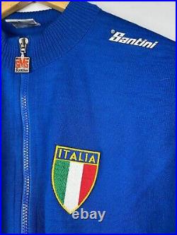 SMS Santini Long Sleeve Italian National Team Cycling Jersey