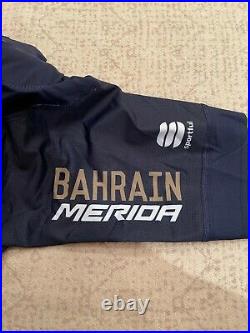 SPORTFUL BAHRAIN MERIDA SIDI Cycling Long Sleeve Skinsuit NEW ORIGINAL SIZE L