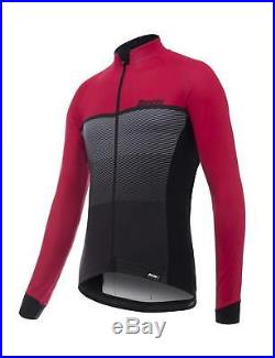 Santini Epic Winter Long Sleeve Jersey Red AW17