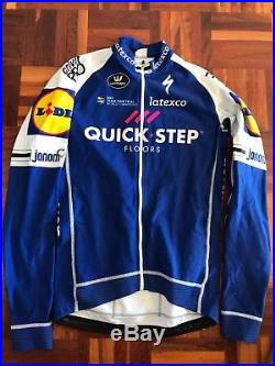 Team Issue Quickstep Lidl JACK BAUER New Zealand Ex Champ Long Sleeve Jersey MED