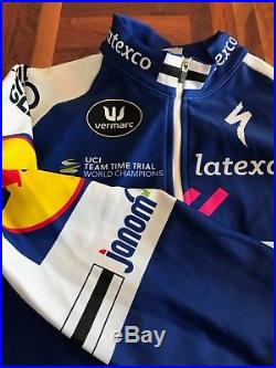 Team Issue Quickstep Lidl JACK BAUER New Zealand Ex Champ Long Sleeve Jersey MED
