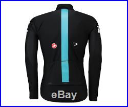 Team Sky Castelli Perfetto Gore Windstopper X-Lite Long Sleeve Cycling Jersey