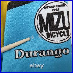 Team YETI Cycling Jersey Large Long Sleeve Zip Uniform Bike Yellow Aussie RARE
