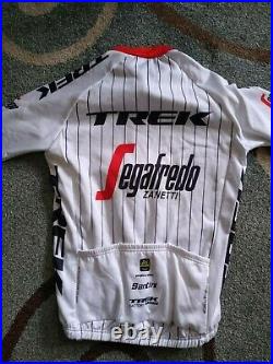 Trek Segafredo Zanetti Cycling Jersey Set XXL Long Sleeve Zip/pants U