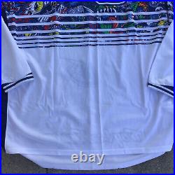 Troy Lee Designs Graphic Print Jersey Mens XXL Motocross Long Sleeve White