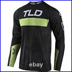 Troy Lee Designs Sprint Ultra Jersey Tld Mtb Dh Downhill Bmx Gear BLACK GLO