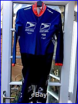 US Postal Cycling Team Issued Long Sleeve Nike Skinsuit, Brand New Extremely Rare