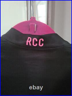 Used Black Rapha Pro Team Rcc Midweight Long Sleeve Cycling Jersey Medium 19