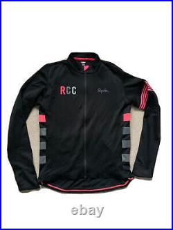 Used Black Rapha Rcc Classic II Long Sleeve Cycling Jersey Large 20 21