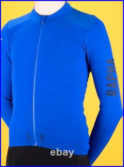 Used Blue Rapha Cycling Aero II Jersey Long Sleeve Pro Team Midweight Small