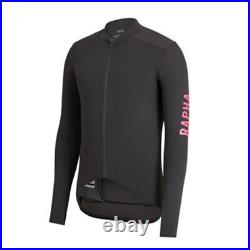 Used Carbon Rapha Cycling Aero II Jersey Long Sleeve Pro Team Midweight Large