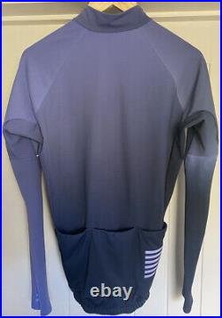 Used Rapha Pro Team Colourburn Cycling Long Sleeve Jersey Thermal Large Aero