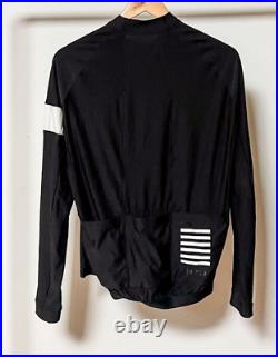 Used Rapha Pro Team Cycling Black Long Sleeve Jersey Midweight Large