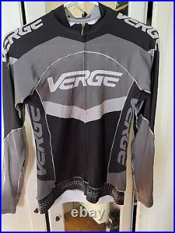 Verge Cycling Primo Power Lightweight Long Sleeve Jersey X2 Size Large