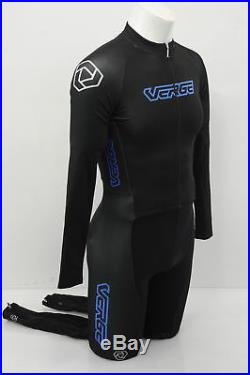 Verge Men's Fleece CX Defend Zima Full Body Skinsuit LG Long Sleeve Full Tights