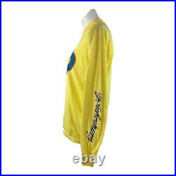 Vintage 80's Campagnolo Prodotti Long Sleeve Cycling Jersey Shirt Mens L Large