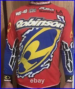 Vintage Aussie Robinson Factory Team Issued BMX Racing Jersey Large MaKe oFFeR ^
