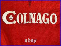 Vintage Colnago Wool Blend Long Sleeve Cycling Jersey