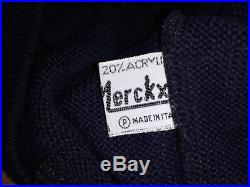 Vintage Eddy Merckx Wool Trainer Sweater Long Sleeve Jersey Medium NOS
