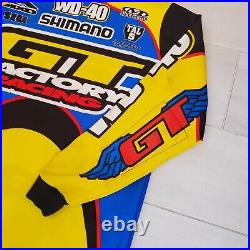 Vintage GT BMX Racing Jersey Team GT Bikes GT factory Team Issue Jersey 90s