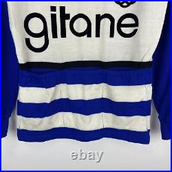Vintage Gitane-Campagnolo Cycling Team Acryl Jersey Bike Long Sleeve Shirt 1970s