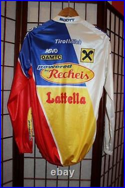Vintage Latella Recheis Scott Team Cycling jersey Tour de France size S. ALY