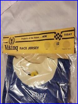 Vintage NOS 1975 Viking Mesh Motorcycle Motorcross Race Jersey Large