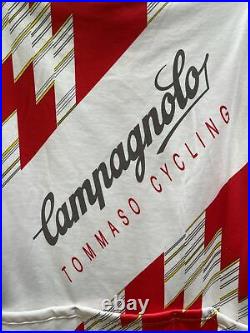 Vintage Tommaso Camagnolo Long Sleeve Cycling Jersey XXL Retro (43)