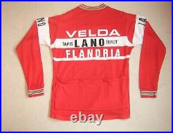 Vintage VELDA FLANDRIA long sleeved cycle jersey late 60s / early 70s