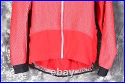 Vintage XL Assos Long Sleeve Jersey Jacket Red Bicycle Cycling Jersey