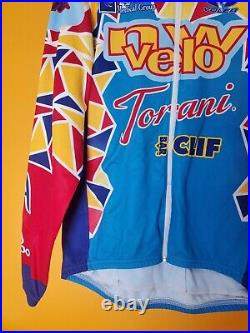 Voler cycling Jersey Men long sleeve sport multicolor Torrani Cliff bar sz L