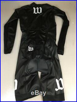 Wattie Ink Mens Long Sleeve Tri Triathlon Speed Suit Medium M (6943)