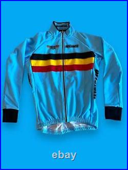 Winter Jersey Long Sleeve Thermal Bioracer Belgian National Team Pro Cycli