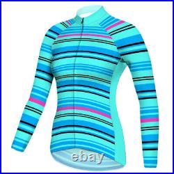Women Cycling Jersey Jacket MTB Bike Long Sleeve Tight Shirt Cool Clothing Top