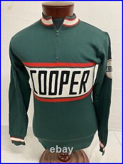 Woolistic Cycling Merino Wool Long Sleeve Shirt Jersey Cooper Forest Green Small