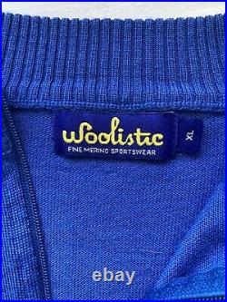 Woolistic Merino Wool Climate Ride Cycling Jersey Long Sleeve Mens XL Sweater